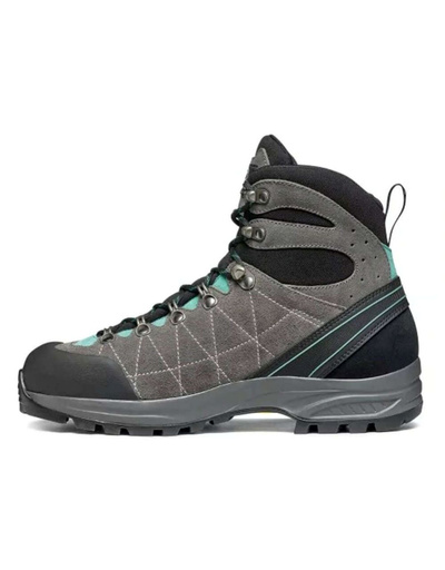 Buty trekkingowe damskie Scarpa Revolution GTX kolor TITANIUM-GREEN BLUE