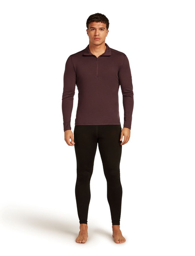 Koszulka męska z długim rękawem merino Icebreaker 260 Tech LS Half Zip