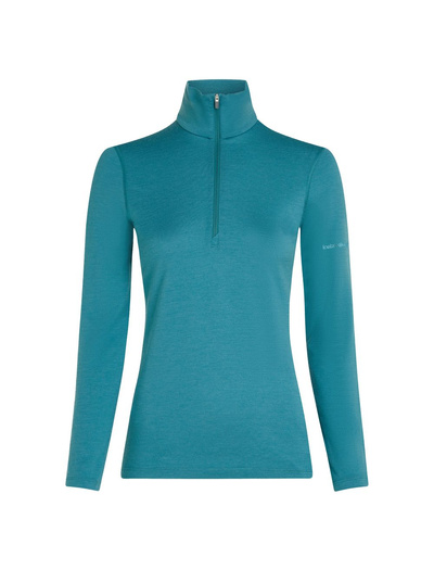 Koszulka damska z długim rękawem merino Icebreaker 200 Oasis LS Half Zip
