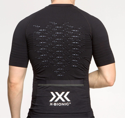Koszulka męska z krótkim rękawem X-BIONIC EFFEKTOR 4.0 BIKE ZIP