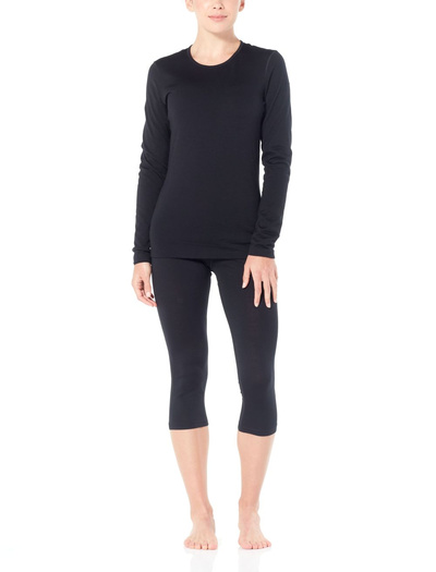Legginsy damskie merino 3/4 Icebreaker 200 Oasis Legless