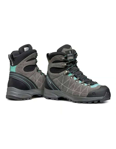 Buty trekkingowe damskie Scarpa Revolution GTX kolor TITANIUM-GREEN BLUE