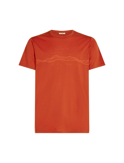 Koszulka męska z krótkim rękawem merino Icebreaker 150 Tech Lite SS Tee Mountain Pulse