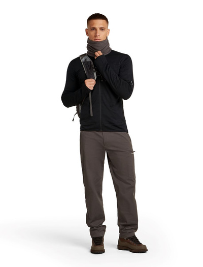 Bluza męska merino Icebreaker 300 RealFleece Descender LS Zip