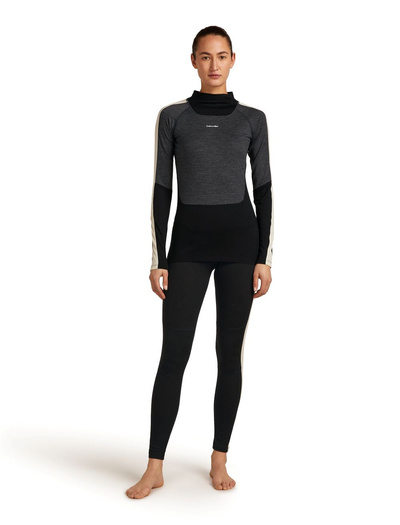 Koszulka damska z długim rękawem merino Icebreaker Merino 200 Oasis+ LS High Neck