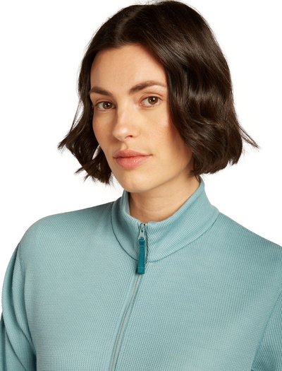 Bluza damska merino Icebreaker 260 Waffle Knit Wander LS Half Zip