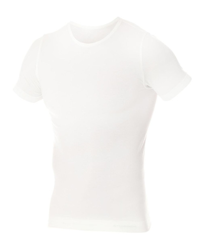 Koszulka męska z krótkim rękawem Brubeck merino COMFORT WOOL szary