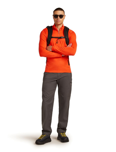 Koszulka męska z długim rękawem merino Icebreaker 200 Oasis LS Half Zip