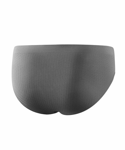 Majtki slipy męskie Brubeck Base Layer szary