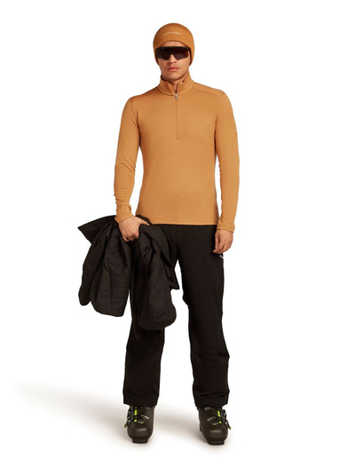 Koszulka męska z długim rękawem merino Icebreaker 260 Tech LS Half Zip