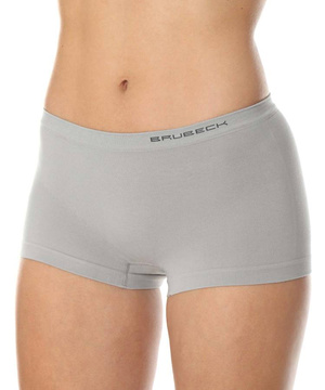 Majtki damskie bokserki Brubeck hipster COMFORT COTTON szary