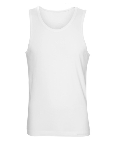 Męski podkoszulek bez rękawów Brubeck Comfort Cotton biały