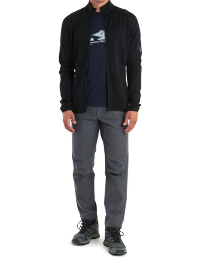 Bluza męska merino Icebreaker 560 RealFleeceTM Elemental LS Zip