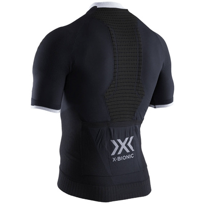 Koszulka męska z krótkim rękawem X-BIONIC INVENT 4.0 BIKE RACE ZIP