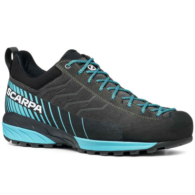 Buty podejściowe skórzane Scarpa Mescalito GTX kolor SHARK-AZURE