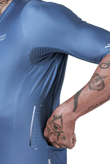 Koszulka męska z krótkim rękawem rowerowa X-Bionic Corefusion Aero Jersey SS