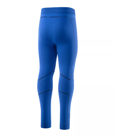 Legginsy dziecięce Brubeck Thermo niebieski