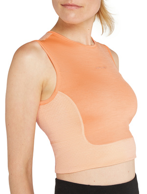 Top damski Icebreaker ZoneKnit Cropped Bra-Tank