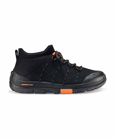 Buty turystyczne męskie Brubeck TREK MERINO - czarny/pomarańczowy