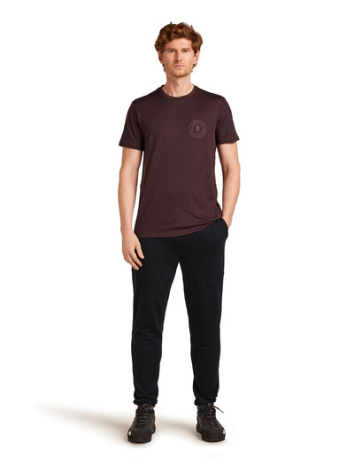 Koszulka męska z krótkim rękawem merino Icebreaker 150 Tech Lite SS Tee Hike Naturally
