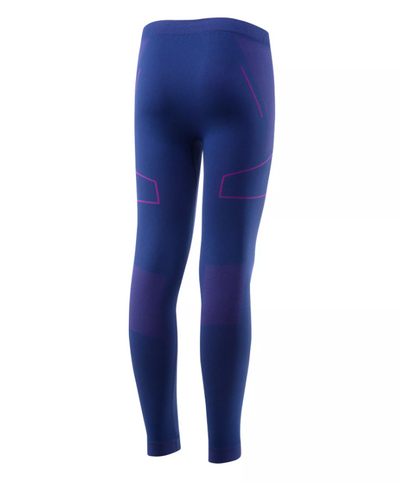 Legginsy junior Brubeck Thermo granatowy/fuksja