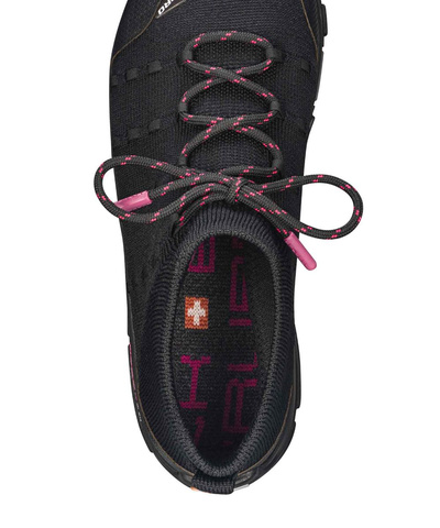 Buty turystyczne damskie Brubeck TREK MERINO - czarny/fuksjowy