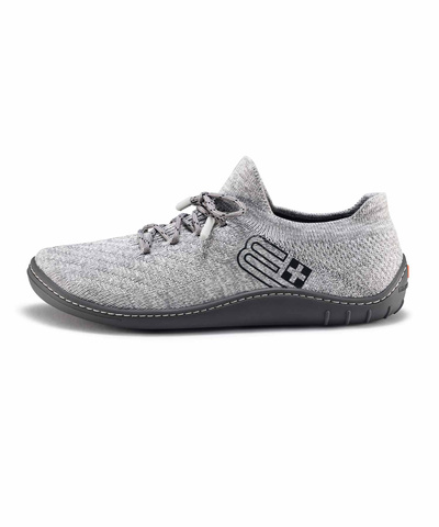Buty minimalistyczne damskie Brubeck Barefoot MERINO - szary