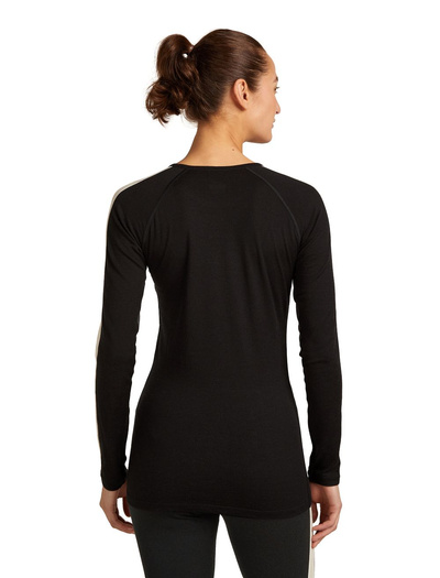 Koszulka damska ski touring merino Icebreaker Merino 200 Oasis+ LS Crewe