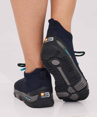 Buty turystyczne damskie Brubeck TREK MERINO - granatowy/turkusowy
