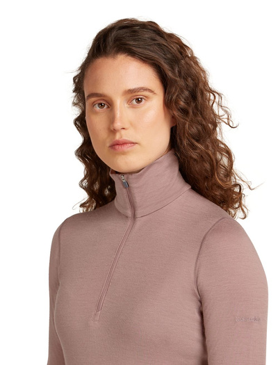 Koszulka damska z długim rękawem merino Icebreaker 200 Oasis LS Half Zip