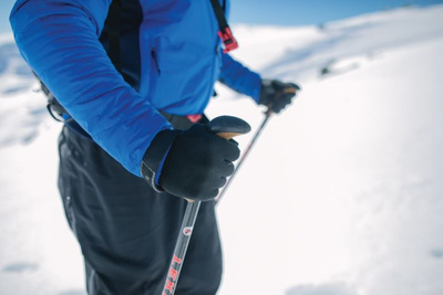 Rękawiczki merino Icebreaker 260 Quantum Gloves BLACK