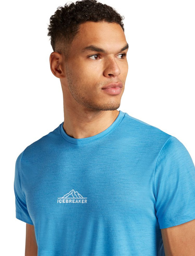 Koszulka męska z krótkim rękawem merino Icebreaker 150 Tech Lite III SS Road To Cook