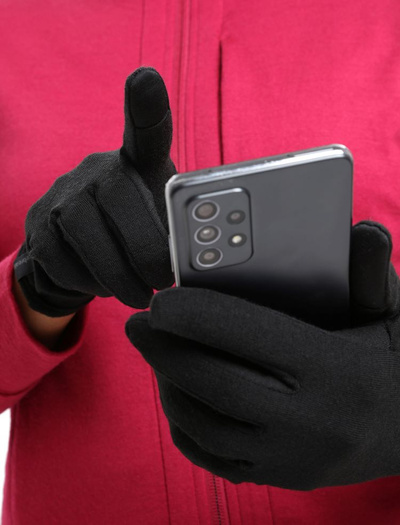 Rękawiczki merino Icebreaker 260 Tech Glove Liners BLACK