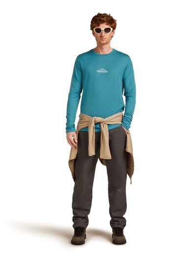 Koszulka męska z długim rękawem merino Icebreaker 150 Tech Lite LS Tee Road To Cook