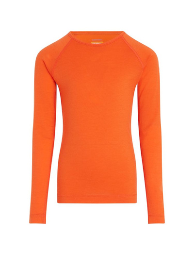 Koszulka z długim rękawem junior merino Icebreaker 200 Oasis