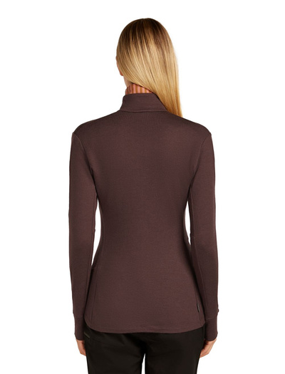 Bluza damska merino Icebreaker 260 Quantum IV LS Zip