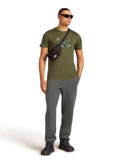 Koszulka męska z krótkim rękawem merino Icebreaker 150 Tech Lite SS Tee In The Wild