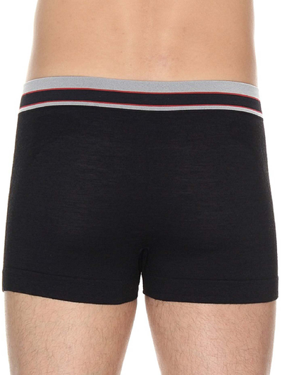 Majtki męskie bokserki merino Brubeck ACTIVE WOOL czarny