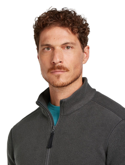 Bluza męska merino Icebreaker 800 RealFleece Classic Pile LS Zip