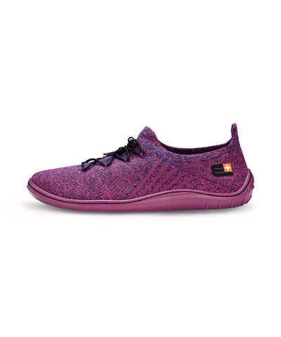 Buty minimalistyczne damskie Brubeck Barefoot MERINO - fuksjowy