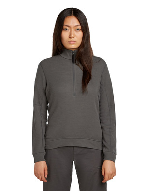 Bluza damska merino Icebreaker 260 Waffle Knit Wander LS Half Zip