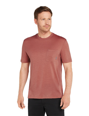Koszulka męska z krótkim rękawem Icebreaker Tech Lite III Relaxed Pocket Tee