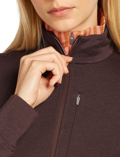 Bluza damska merino Icebreaker 260 Quantum IV LS Zip
