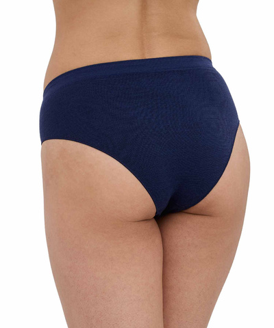 Majtki damskie classic COMFORT MERINO granatowy