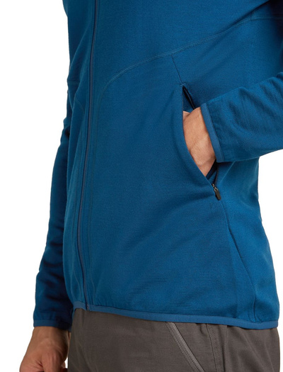 Bluza męska merino Icebreaker 560 RealFleeceTM Elemental LS Zip