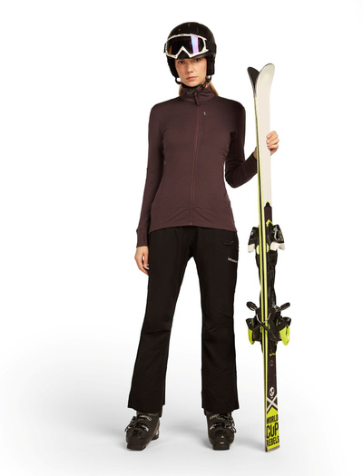 Bluza damska merino Icebreaker 260 Quantum IV LS Zip