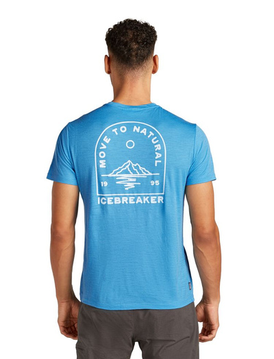 Koszulka męska z krótkim rękawem Icebreaker 150 Tech Lite III SS Road To Cook