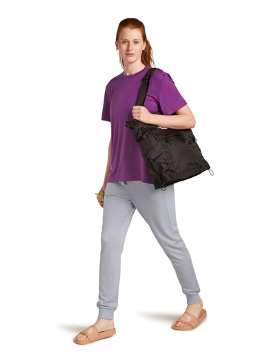 Spodnie dresowe damskie merino Icebreaker Crush II Pants szary