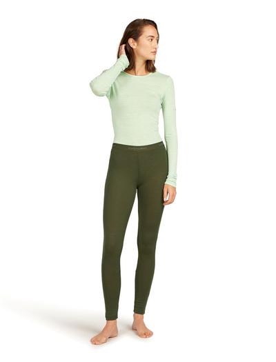 Legginsy damskie merino Icebreaker 175 Everyday Leggings BLACK