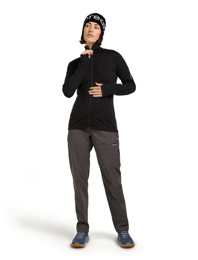 Bluza damska merino Icebreaker 260 Quantum IV LS Zip